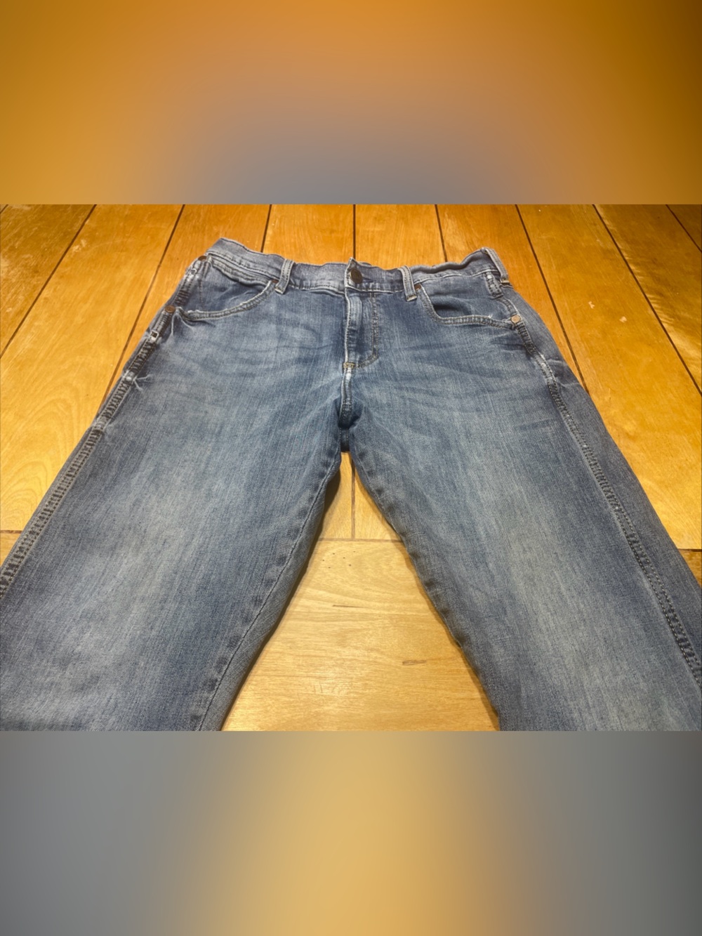 Wrangler Retro Slim Boot Jeans Size 32x34 Medium Wash Denim Rodeo Cowboy Western